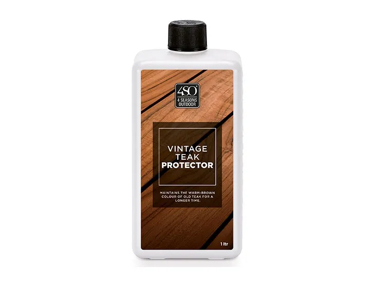 Vintage teak protector