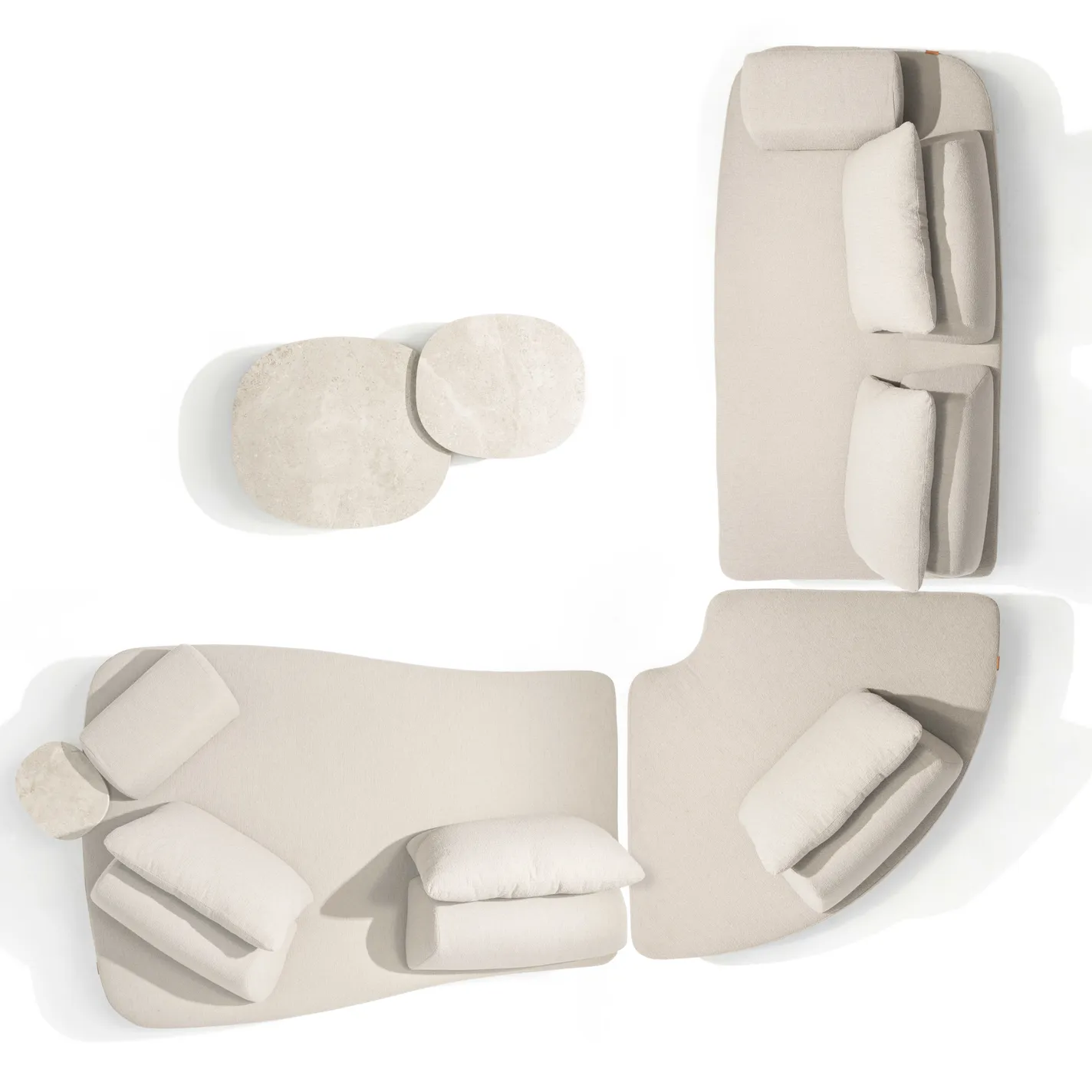 Santorini modular top view