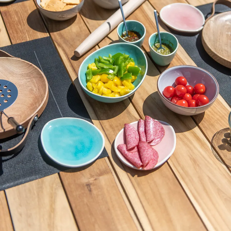 Basso 0001 Basso teak table detail 01