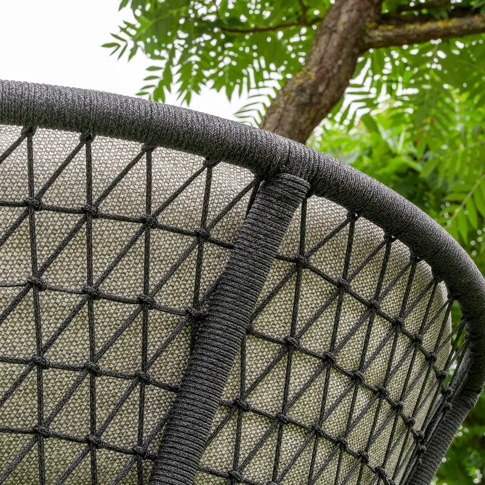 Malibu 0002 Malibu lounge chair detail groen