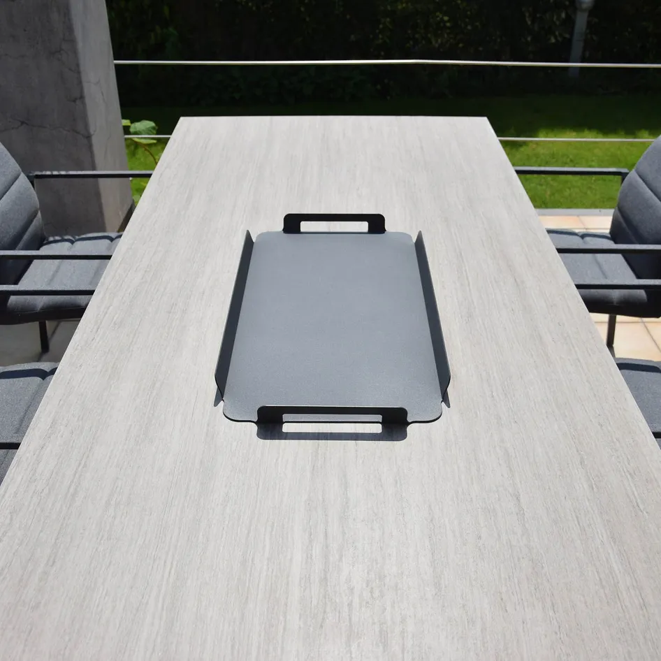 Maya 0001 Maya serving tray anthracite detail