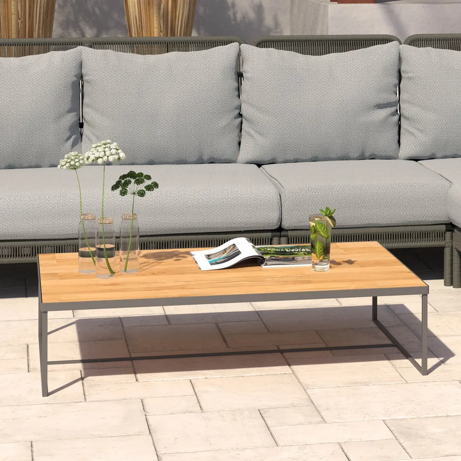 Strada 0000 Orient modular lounge with strada table outdoor