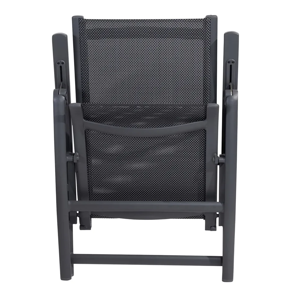 Cadiz reclining chair anthracite folded 02