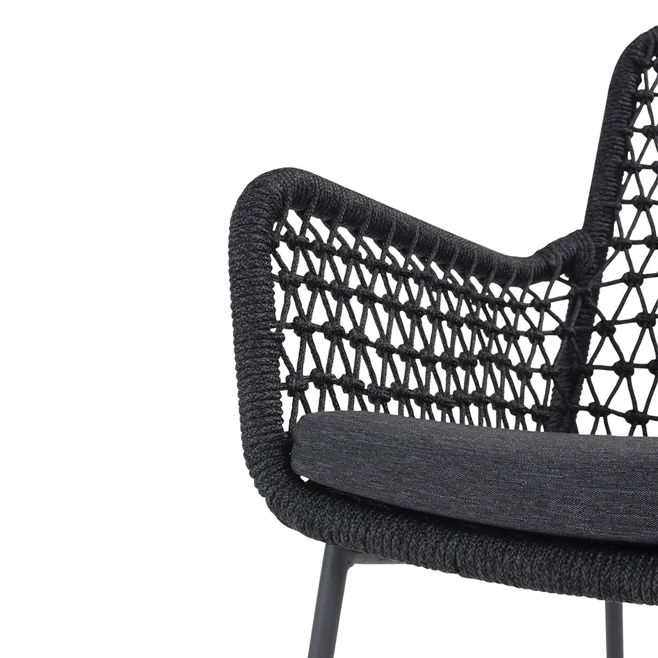 Athena dining chair knotted detail 01