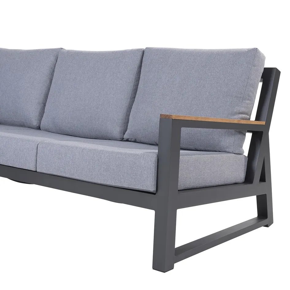 Gigi modular lounge set anthracite detail 03