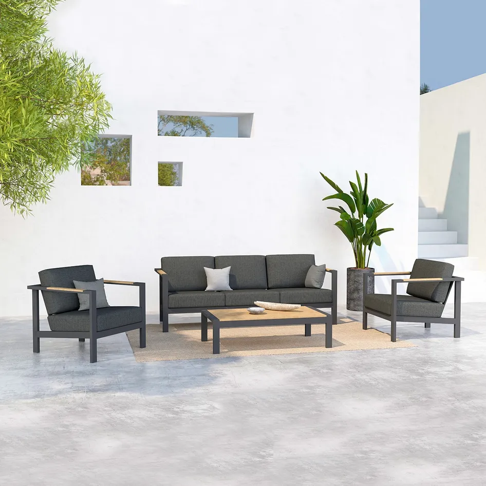 Ginger lounge set Anthracite