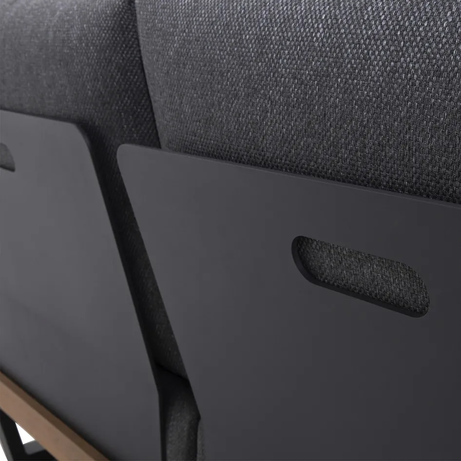 Emerald modular lounge set teak anthracite detail 010