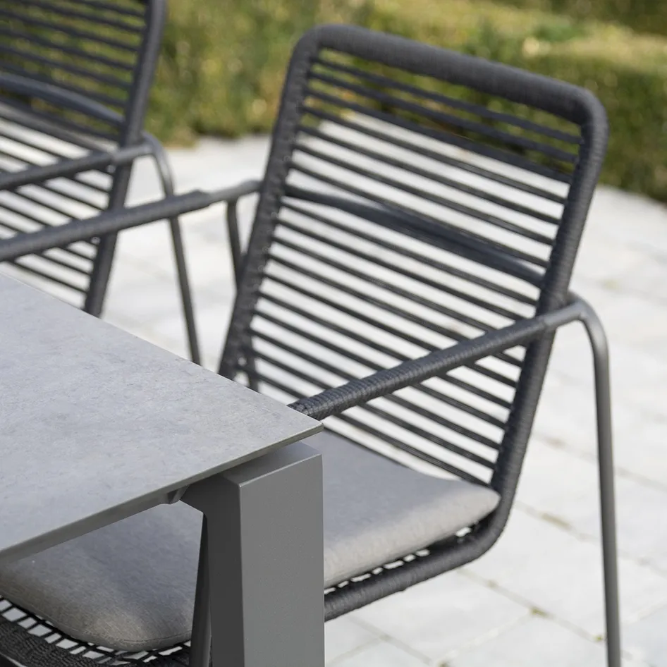 Elba dining Goa HPL Dark grey DETAIL 03