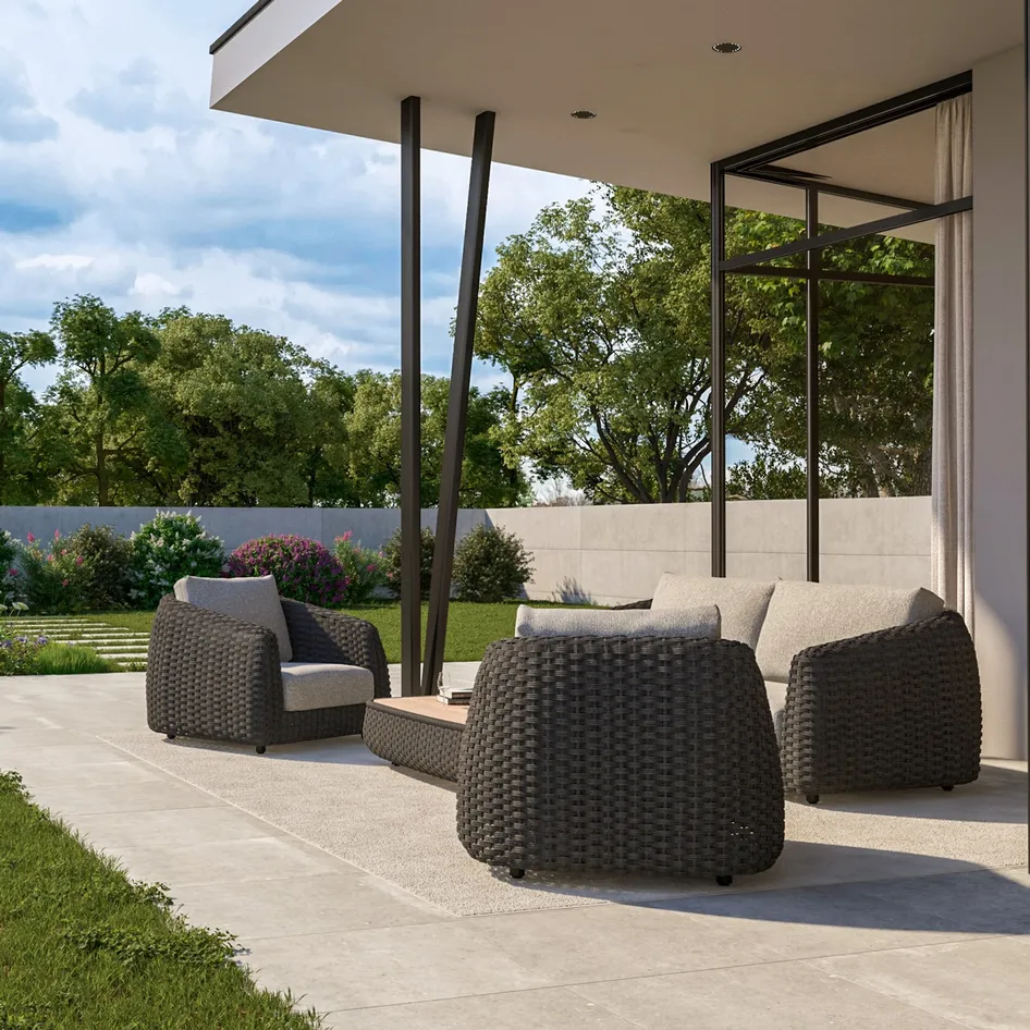 Saint Tropez living set outdoor 01
