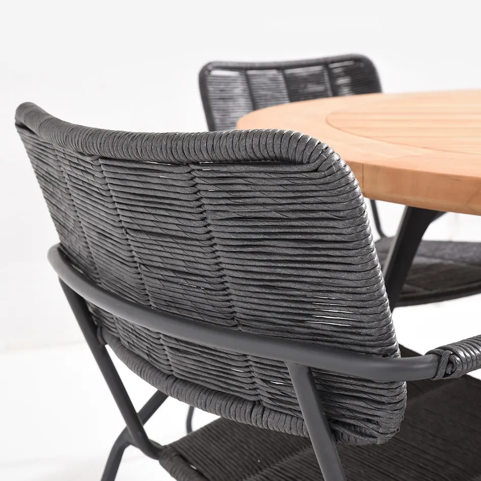 Swing stacking chair anthracite detail 02