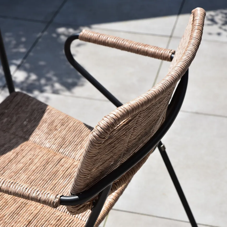 Swing stacking chair natural outdoor details 05