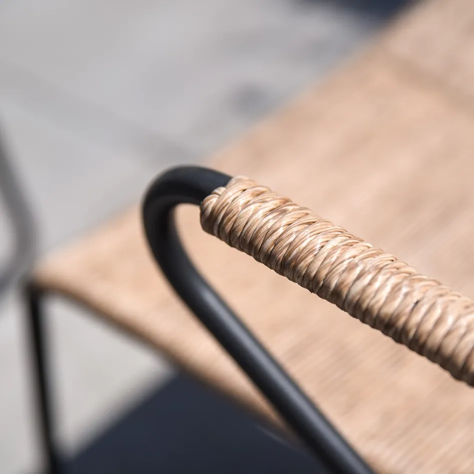 Swing stacking chair natural outdoor details 02