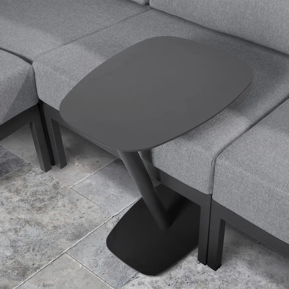 Panino support table anthracite detail 03