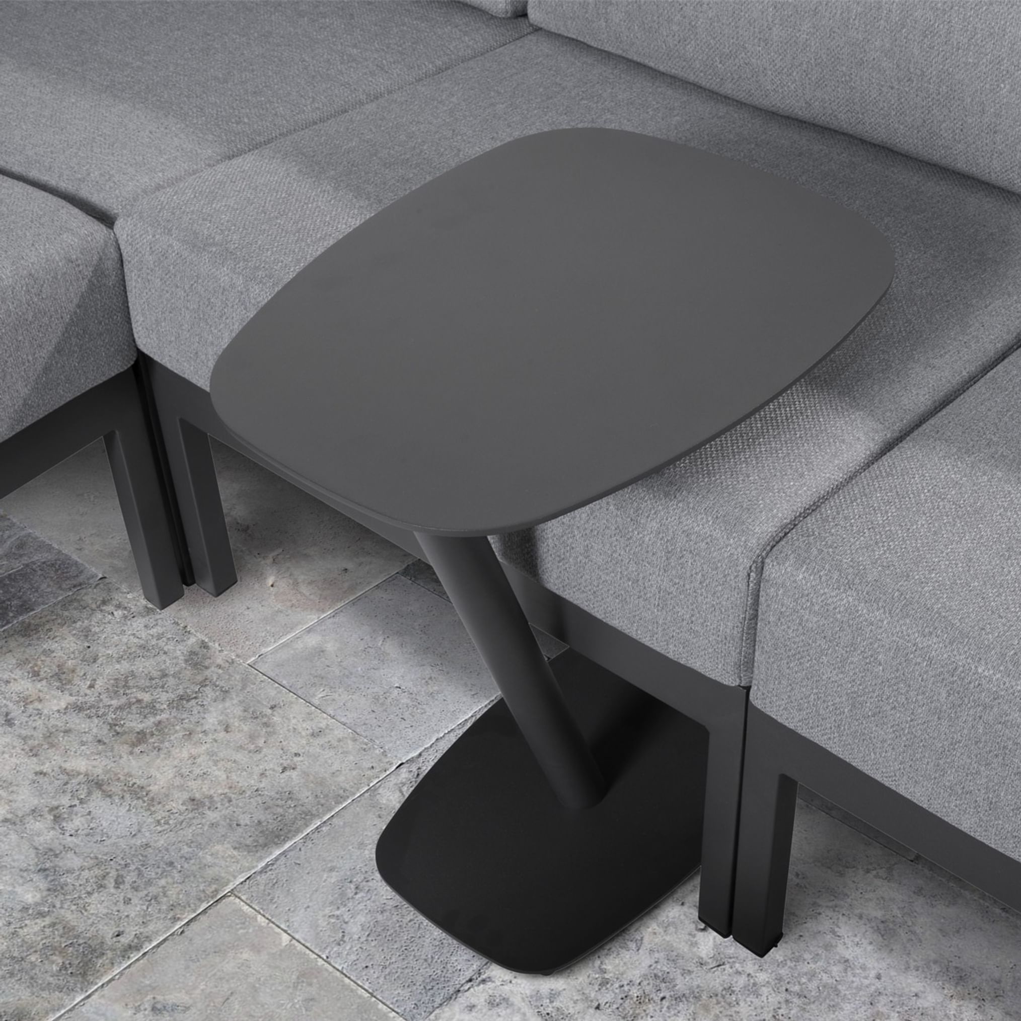 Panino support table anthracite detail 03