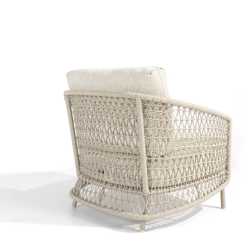 Puccini living chair Latte low perspective with shadow 01