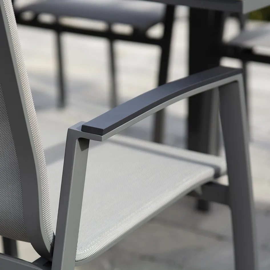 Torino Premier extending table Matt Carbon DETAIL 02