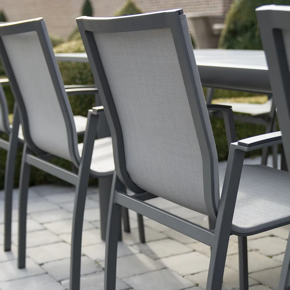 Torino Premier extending table Matt Carbon DETAIL 03