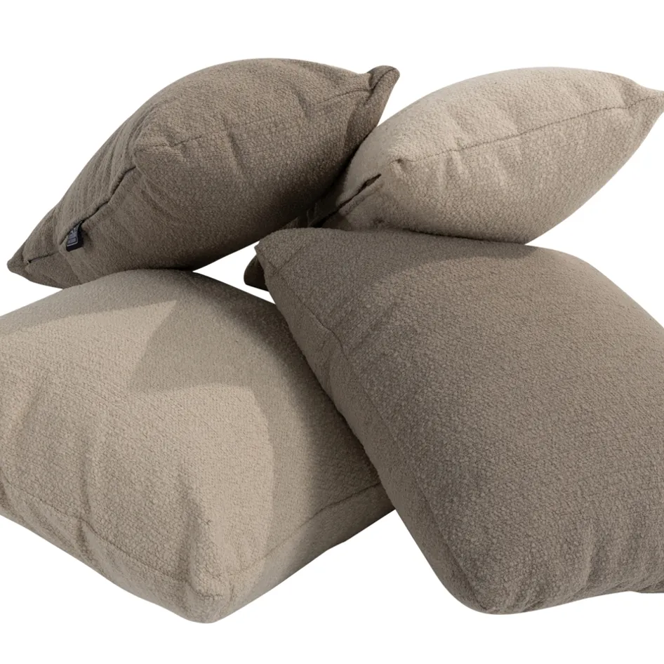 Pillows compilation of Boucle Cream and Clay 01